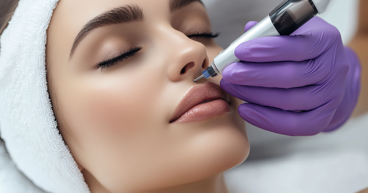 Women receiving Microneedling treatment in Sandy, UT