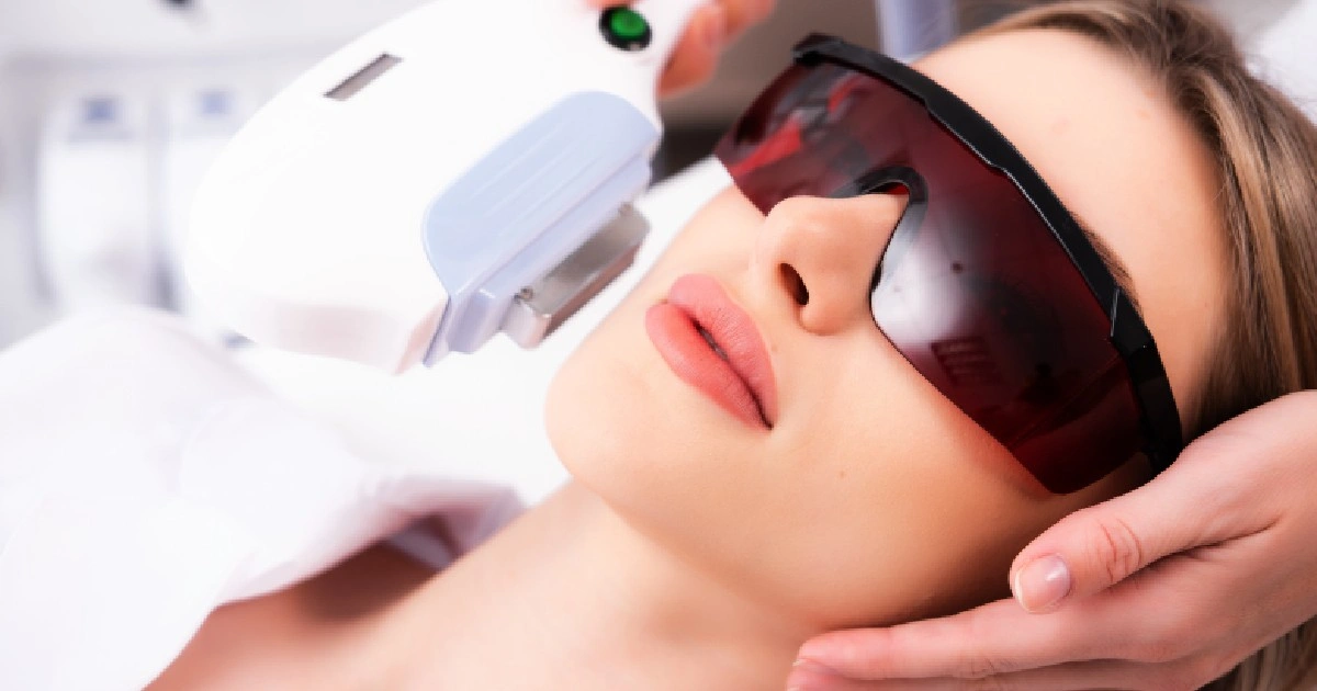 Women receiving IPL in Sandy, UT