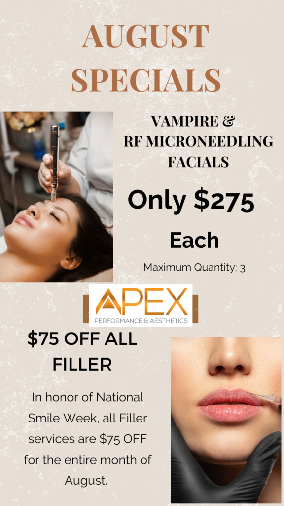 August specials Apex